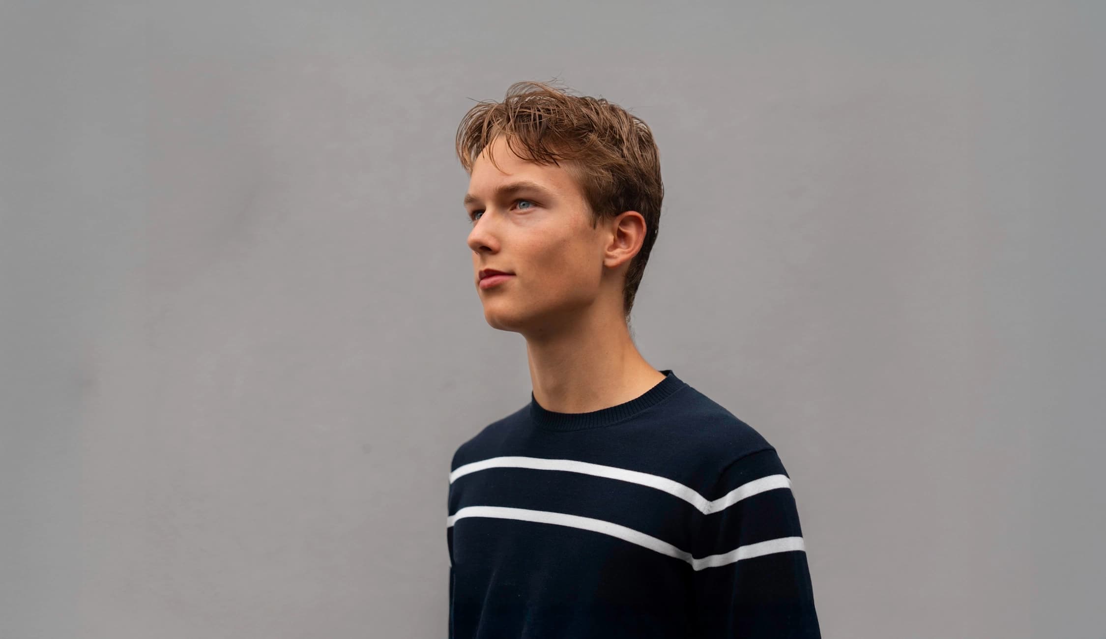David Righi in a dark editorial portrait